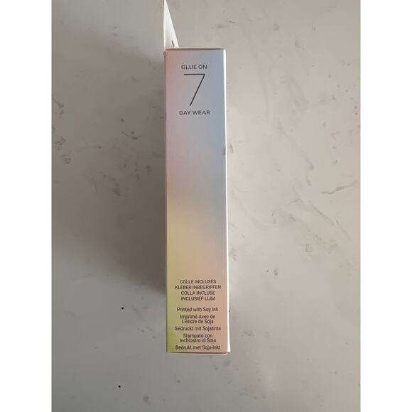 KISS VOGUISH FANTASY MEDIUM LENGTH GEL NAILS WHITE PINK TULIPS BRAND NEW - Picture 3 of 5